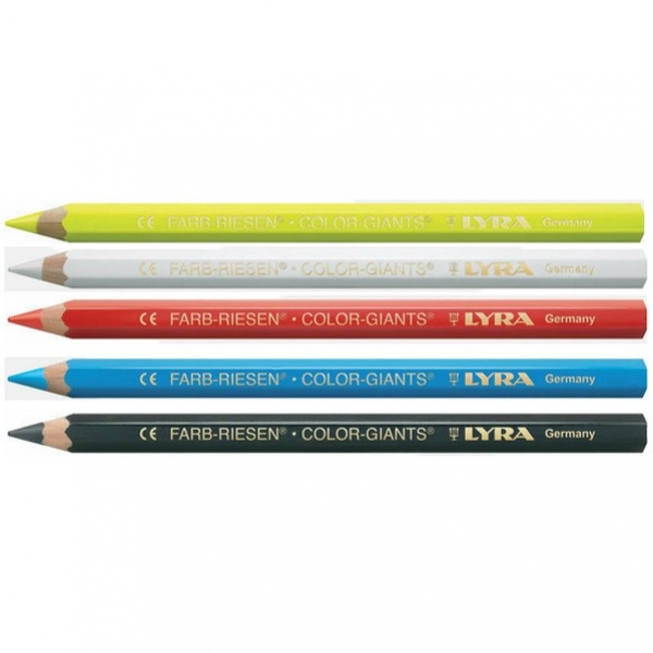 12 Pastelli A Cera Per Segnare Stoffa E Tessuti - Matite Colorate Per Disegno Su Vetro, Plastica, Pelle - Confezione Ecologica