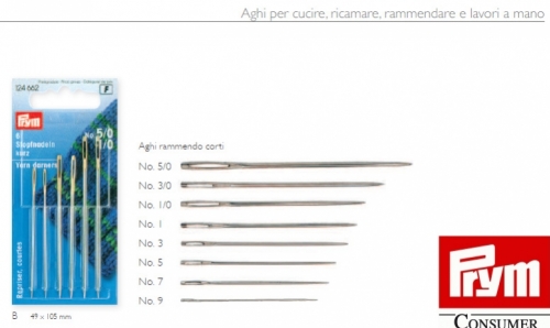 AGHI corti da rammendo Prym  - Cucito - Aghi e clips