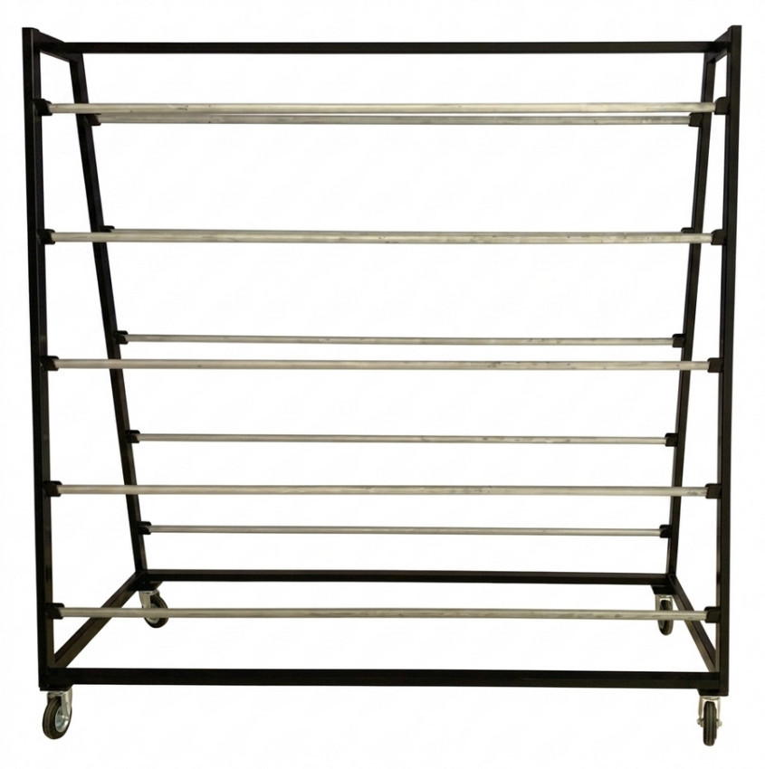 CARRELLO PORTA-ROTOLI 10 POSTI